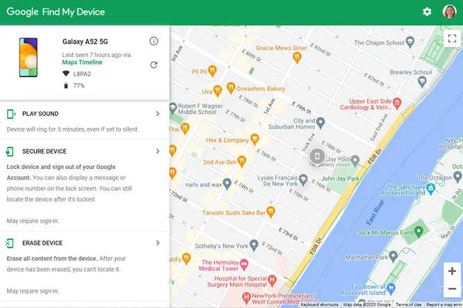 Google Find My Device